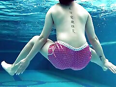 Lady hot public blowjob cute shy Czech teen swimming
