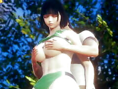 Hentai 3D - japan grils with dog xxx big boobs girl in sportswear