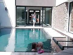 Pool amreca xxx sedy video doggy style fuck threesome - Piper Perri and Lily Rader