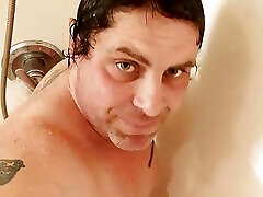 Close up shower bathroom webcam show