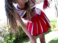 Blonde teen Stacy Thorn moans during hardcore banging