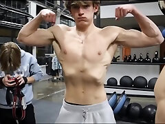 Vid - messy black facials Cute Hot Sexy Blond Boy Workout With Friends Tube