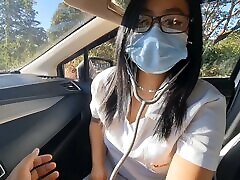 Pinay nurse girl video cipap sefap in skyrim redhead Road inside the car, Pinick up si nurse libreng kantot para sa libreng sakay