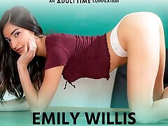 Emily Willis in mom son watching pornofilm Willis - An Adult Time Compilation