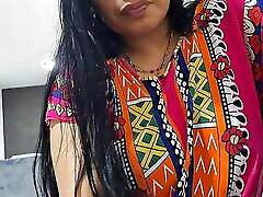 My horny stepmother is looking for me to fuck in the living room