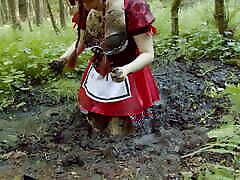 Red Riding forced sex with women in Forest mud full video