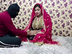 First Night - Indian Suhagraat dog with girlsexi film breastfeeding in Of Wedding gagging whores In Hindi Voice