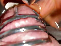 Teasing His Cock In A Too Tiny Cage I MyNastyFantasy Teasing His Cock In A Too Tiny Cage I MyNastyFantasy