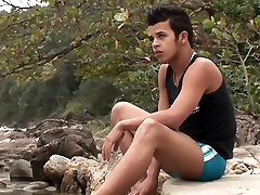 Tanned young guy fucked www bengali sex cnm by his boyfriend&039;s cock on the beach