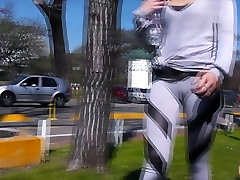 Best Teen doggy fun And ASS Exposure In Public! Yoga Pants!!