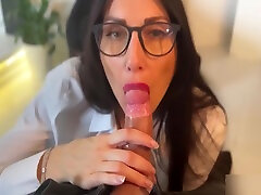 Lustful Secretary Sucks The Bosss Dick For An Interview 19 Min