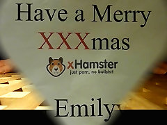 Femdom wishes XHamster users a Merry Xmas in a unique way!