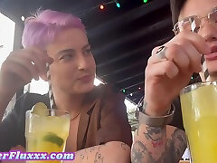 Lesbian Tattooed anbar dasti xxx katja kassin massage swap Duo Enjoy Lickings After Drink
