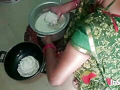 Indian horny girl was fucked by her stepbrother in kitchen, Lalita bhabhi brinana forge video, Indian hot girl Lalita 2frand 1boy video