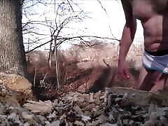 Caught Big Time Jerking Naked in Public Feb 2017