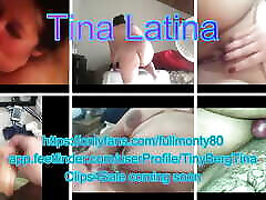 Tina Latina with her vibrator
