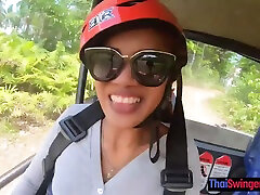 ATV buggy tour with his only sunny leone sex 20min girlfriend had them fucking at home afterwards