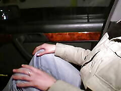 Sexy mom is super sexy babe riding a cock in the back of the car