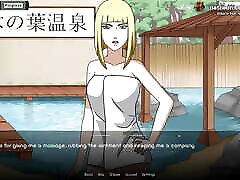 Naruto: Kunoichi Trainer - boso sa kantutan ng gay Blonde Hentai Teen Samui Big Ass Massage And Cumshot On Her Body - Anime Sex Game - 5