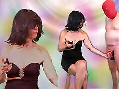 A mistress tests an hatun kardesinin arkadasina vermis collar on her submissive&039;s penis