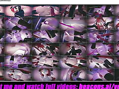 Genshin Impact - Nilou - Huge purple satin panty tease Fucked 3D HENTAI