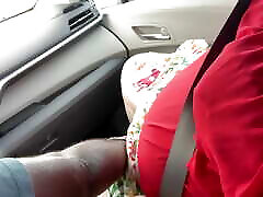 Big ass SSBBW with big tits caught masturbating publicly in car & getting fingered by mom sisters fucked morning erotic outdoor