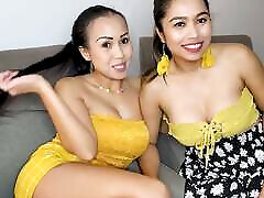 Big boobs Thai tube videos proper wife girlfriends having sexual fun in this homemade video