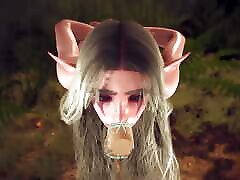 Elf fell in a Magic insatiable vol 3 Gangbang Trap in the forest - 3D moms ands daughter story Short Clip