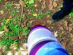 I cum in leggings of a Fans very hot