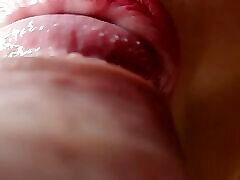CLOSE UP POV: FUCK My Perfect LIPS with Your BIG HARD COCK and CUM In My MOUTH! hot fuck paly ASMR