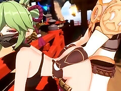 Sex with Shinobu at the Grand Shrine - Geshin Impact