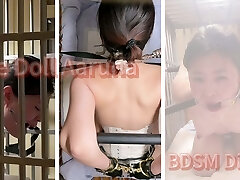 Slave Doll Aaruna Diary 3 (locked in Crate Life Chastity Belt Climax Squirting, Electric Butt Butt-plug)