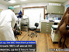 Dark-hued Freshman Sniggers Gets Mandatory Orgasms By Doc Tampa & Nurse Aria Nicole Like All New Student! Movie At HitaciHoesCp,