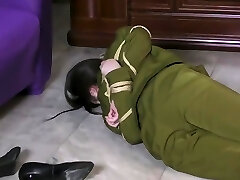 Chinese Soldier Girls Tied