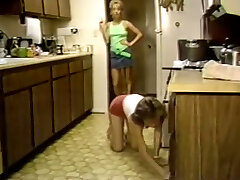 Blond haired fake penis addicted vintage nymphos share dick for nice blowjob