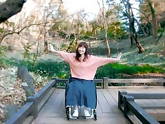 Poor wheelchair girl