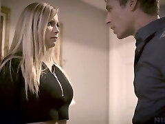 Towheaded Carolina Sweets enjoys passionate sex with sister's husband