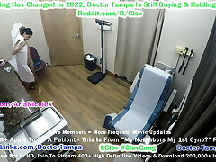 Become Doc Tampa, Shock Your Mixed Sweetheart Neighbor Aria Nicole As You Perform Her 1st Gyno Exam EVER On Doc-TampaCo