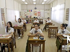 Trailer-Introducing Fresh Student In High School-Wen Rui Xin-MDHS-0001-Best Original Asia Pornography Video