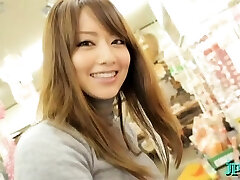 A full japanese pov romance with a big-boobed gal avid for knob