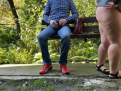 Outdoor fat milf sanitary pad and panty fetish