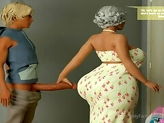 My Girlfriend's Grandma Wants My Big Cock