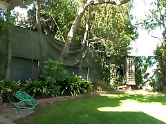 Fake melons lesbian cheerleaders end up having a super-fucking-hot threesome with their tongues twirling around