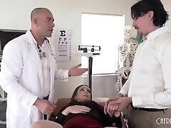 Hot Huge-titted Blondie Cucks Her Husband Because She Wants To Get Preggie And Her Doctor Offers To Help! - Laney Grey And Will Pounder