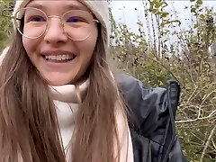 18yo Teen outdoor Pissing from big Pussy