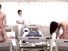 看護婦ナース達の性処理ご奉仕fucky-fucky ナース達がSEX大好きなビッチスケベエロマンコを使い 大好物の精子スペルマザーメン精液採取 nurse fuck-fest 騎上位激ピス中だし 乳首舐め奉仕