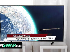 Step Moms Vivianne DeSilva & Misty Meanor End Of The World Dp And Anal Fuckin' - MomSwap