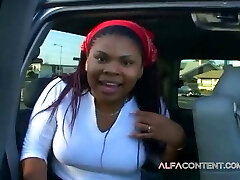 Curvy Ebony Picked Up On The Street And Pulverized