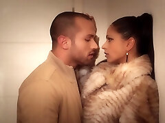 Marta La Croft with shaven pussy and hot booty being dicked hard