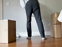 I pay the handyman with my mouth and fuckbox